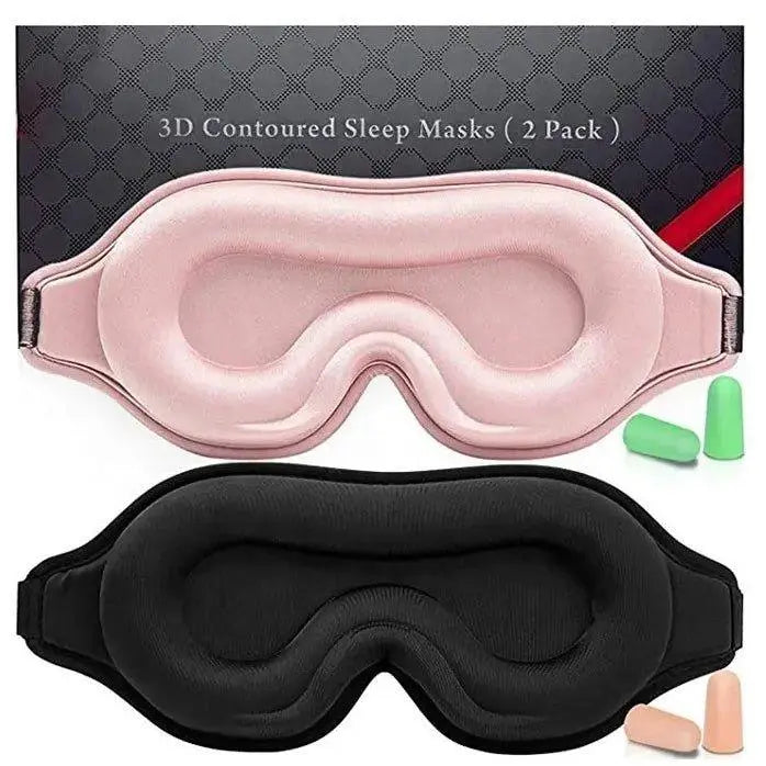 DreamShield 3D Light-Blocking Eye Mask for Restful Sleep-0