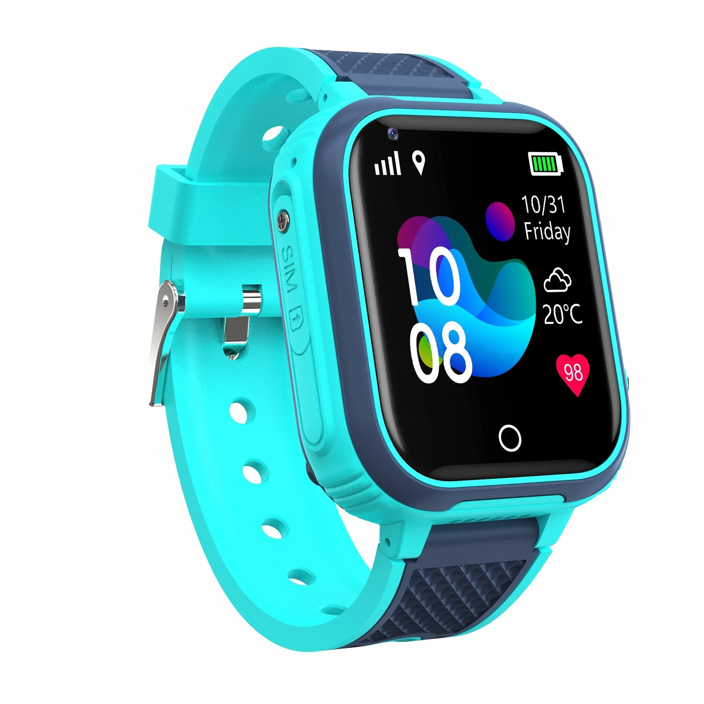 Smartwatch 4G for Kids – GPS, Video Calls, Camera & IP67 Waterproof