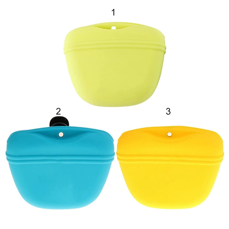 Bolsa de cintura para perros – Bolsa portátil para golosinas, entrenamiento, snacks y recompensas