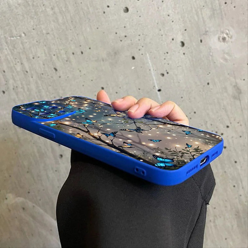 Luminous Butterfly Case – Glows in the Dark for Samsung Galaxy