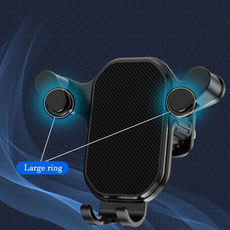 Universal Car Phone Holder – 360° Rotation & Stable Mount