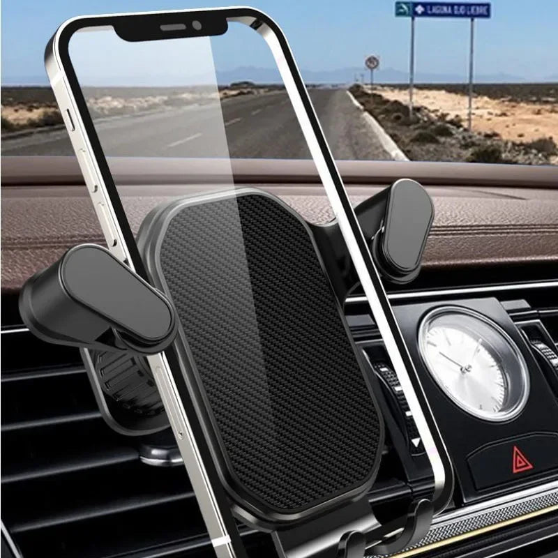 Universal Car Phone Holder – 360° Rotation & Stable Mount