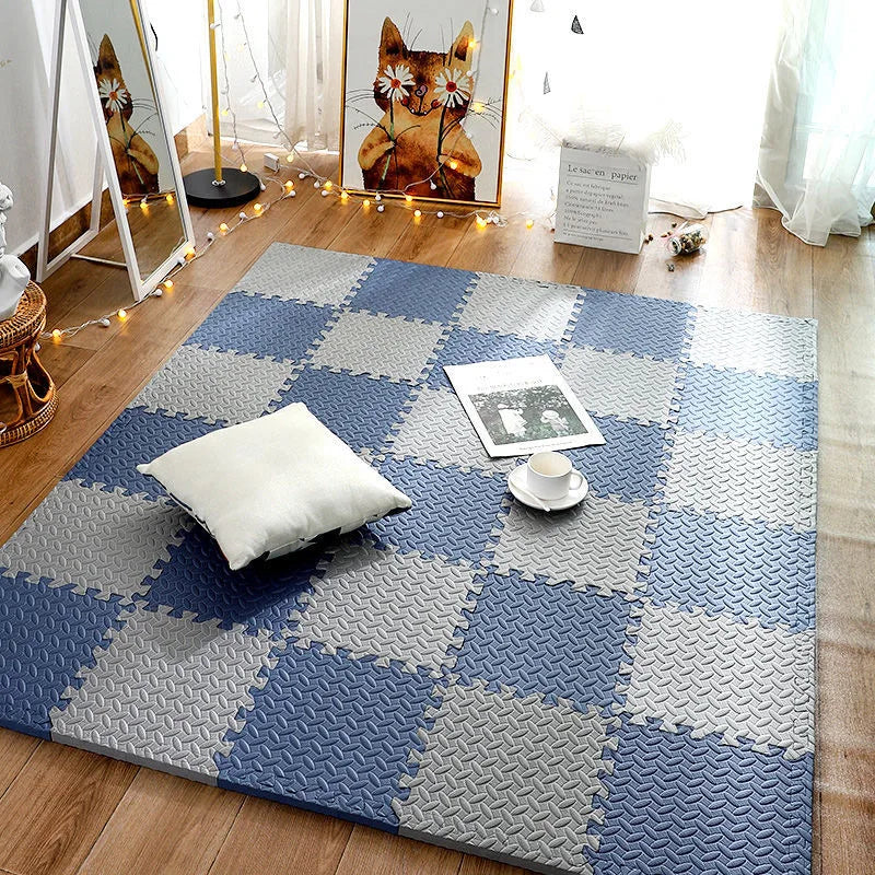 Puzzle de Suelo de Espuma para Bebé – Alfombra de Juego Educativa y Antideslizante (8 a 16 piezas, 30×30×1 cm)
