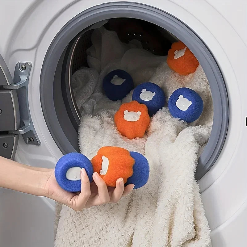 Esponjas para eliminar pelos de mascotas, lavables a máquina, secadora, reutilizables, moldeables, ahorran tiempo de secado, ropa, gato.