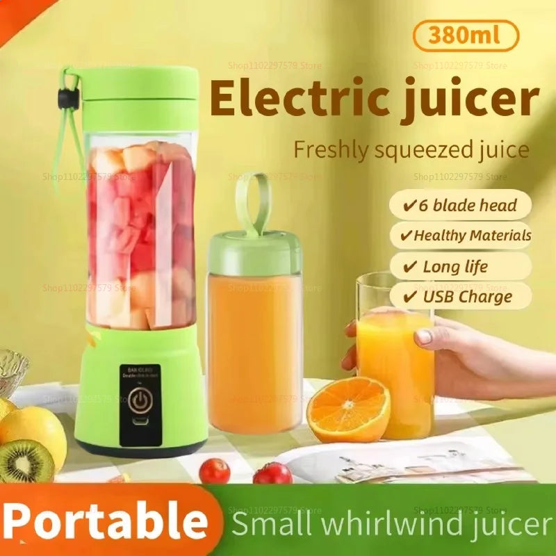 Electric Citrus Juicer & Mini Portable Blender – Multifunction Fruit Extractor for Juices and Smoothies