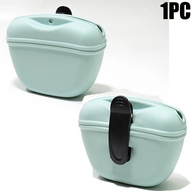Bolsa de cintura para perros – Bolsa portátil para golosinas, entrenamiento, snacks y recompensas