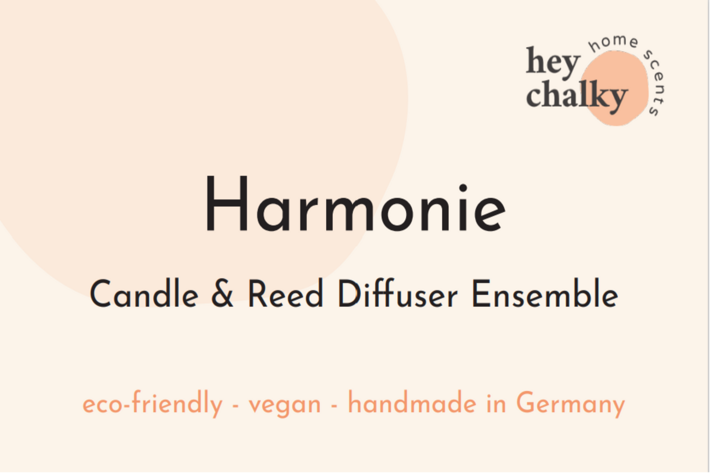 Harmonie – Candle & Reed Diffuser Set