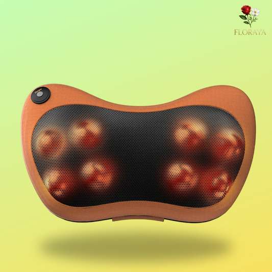 Cuscino da massaggio Shiatsu per collo e schiena con funzione riscaldante – Casa e auto