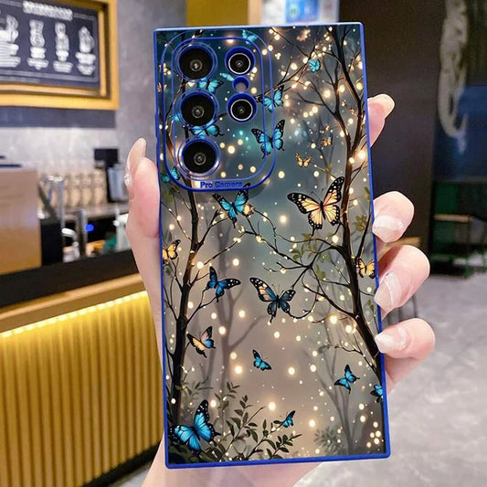Luminous Butterfly Case – Glows in the Dark for Samsung Galaxy