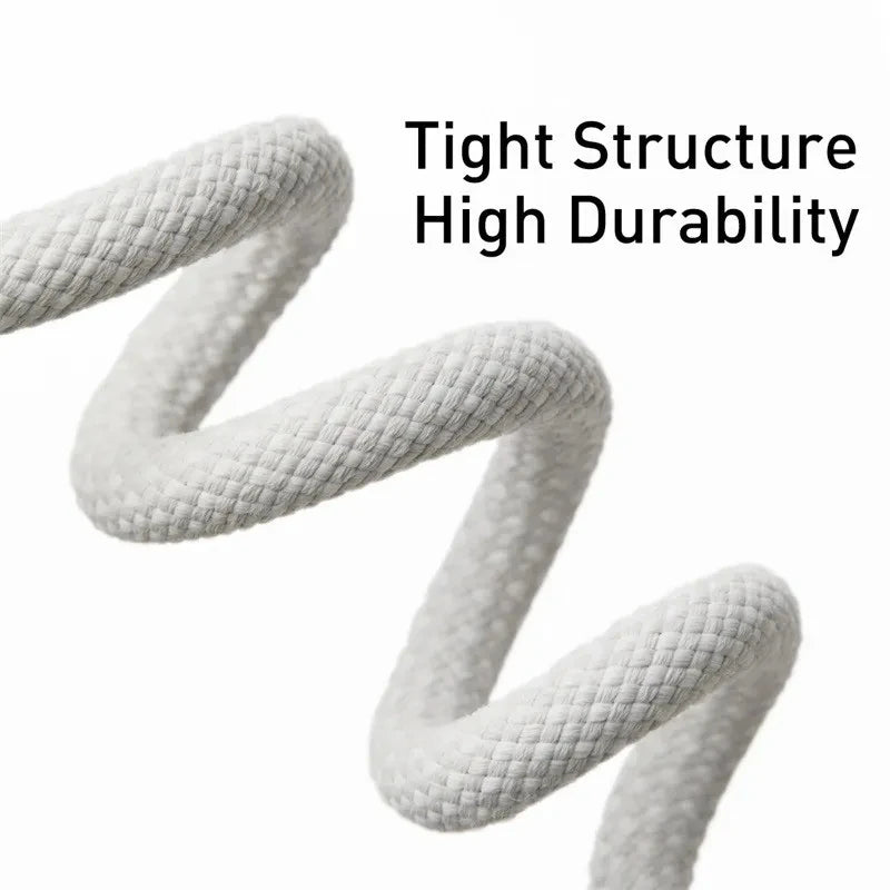 Câble USB-C PD 60W d’Origine – Charge Rapide 5A, Tressé Haute Résistance, Type-C vers Type-C pour iPhone, Samsung, Xiaomi, Huawei