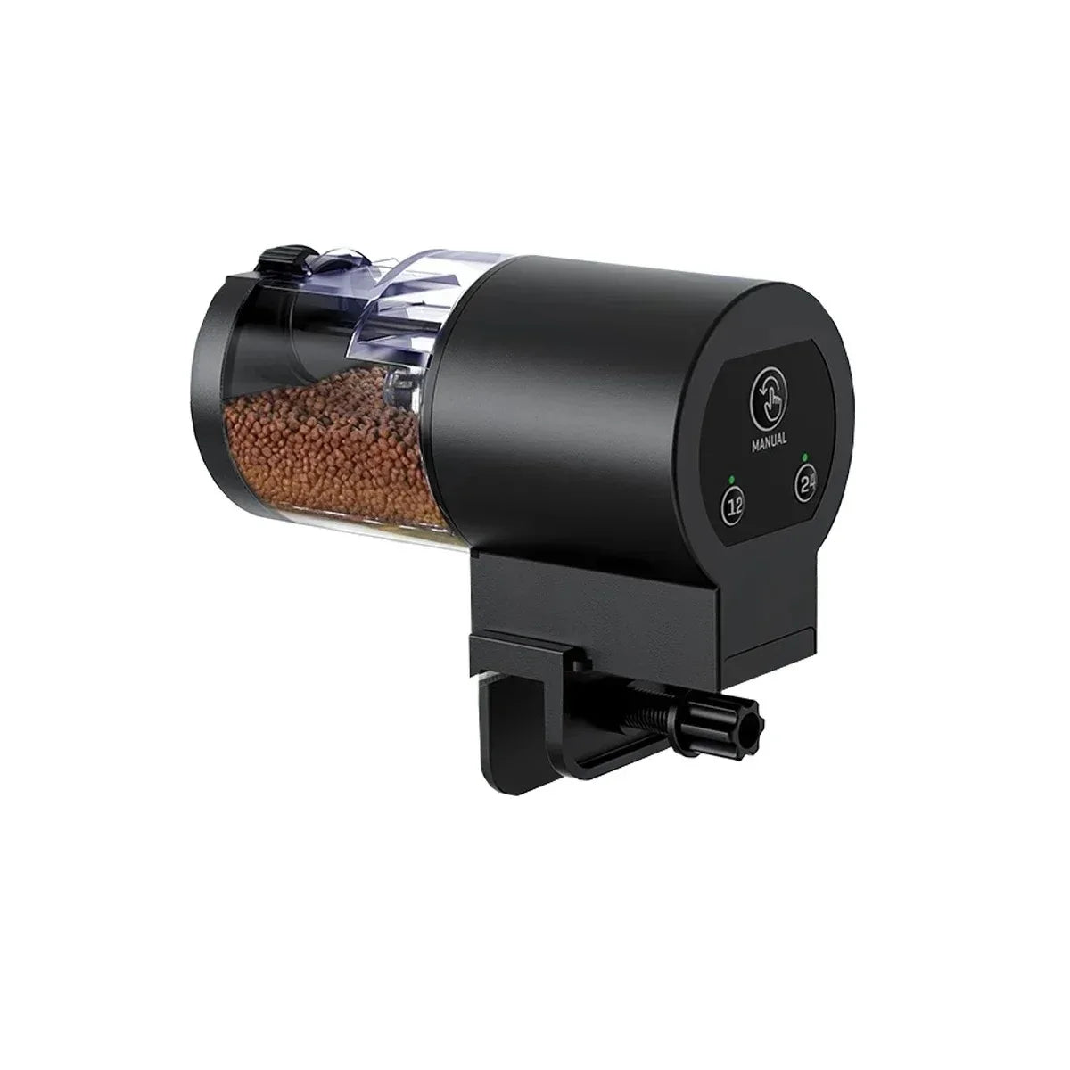 100ml Automatic Fish Feeder – Programmable Digital Dispenser, IP66 Waterproof for Aquarium, Pond & Turtles