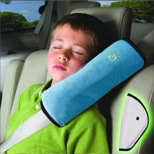 Kids Car Seatbelt Shoulder Cushion – Comfortable Safety Belt Pillow