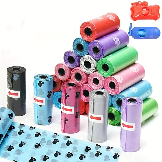 1500 Dog Waste Bags – Eco-Friendly, Strong & Leak-Proof Poop Bags | 15 Bags per Roll Refill for Dispenser
