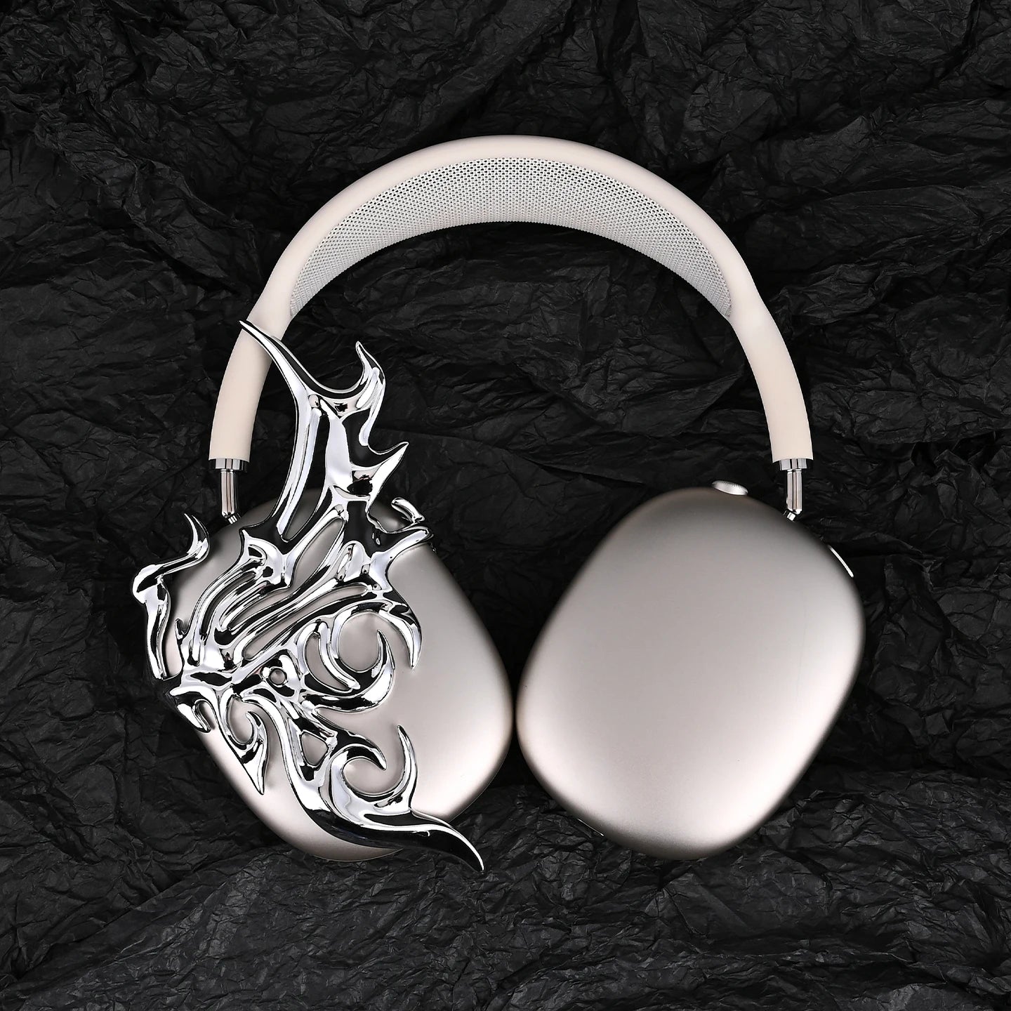Custodia AirPods Max Originale – Cover 3D Space Alien in Resina | Protezione Premium & Design Unico