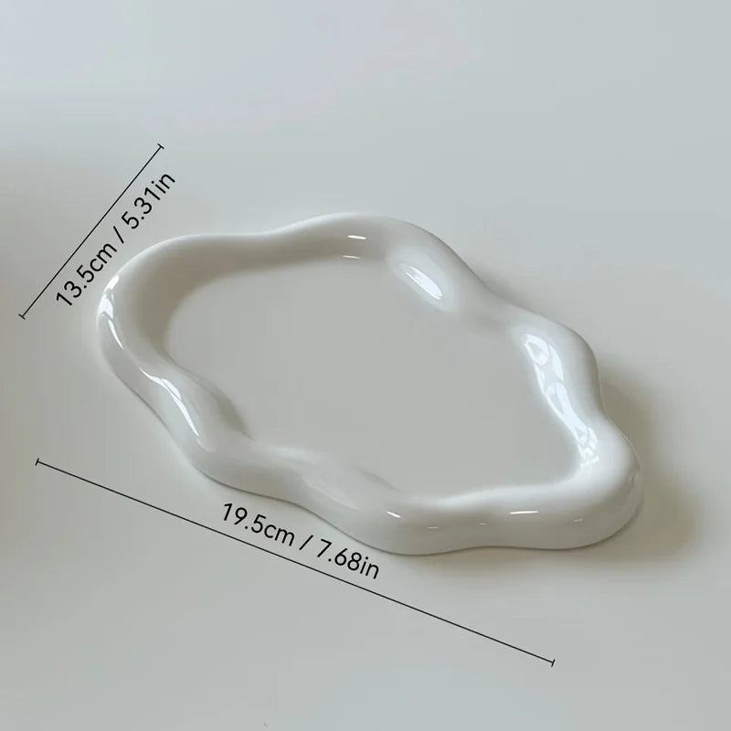 Lightweight plastic trays – Photo props, storage plate for jewelry and luxury ornaments