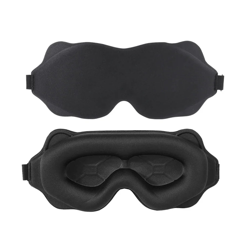Maschera per dormire 3D blocca luce – Maschera morbida e imbottita per gli occhi | Slaapmasker confortevole, fascia aiuto per il sonno, patch per occhi