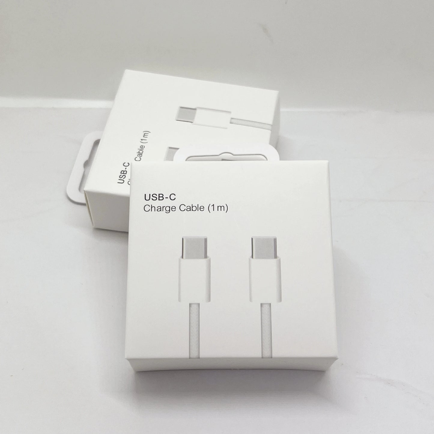 Câble USB-C PD 60W d’Origine – Charge Rapide 5A, Tressé Haute Résistance, Type-C vers Type-C pour iPhone, Samsung, Xiaomi, Huawei