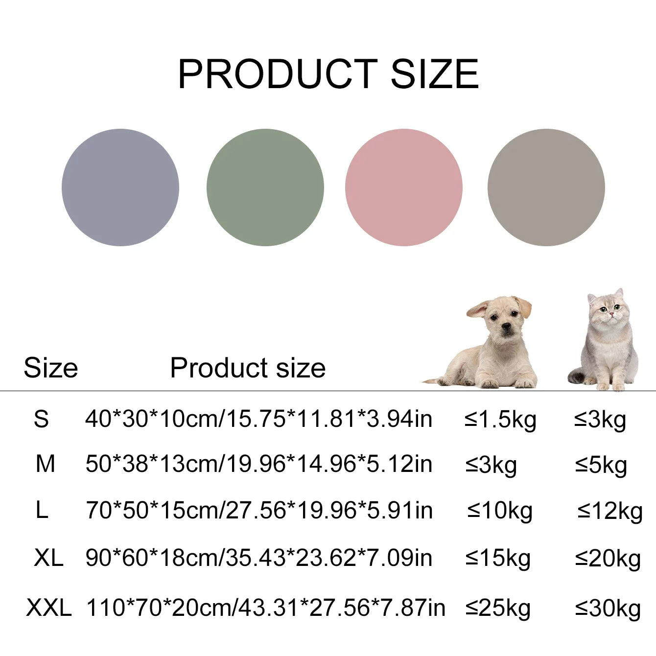 Large Pet Sofa – Cozy Bed for Dogs and Cats, Corduroy, Warm and Washable Cushion