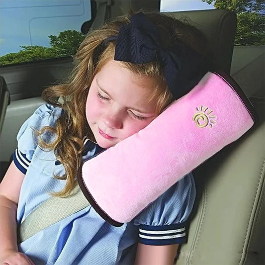 Kids Car Seatbelt Shoulder Cushion – Comfortable Safety Belt Pillow