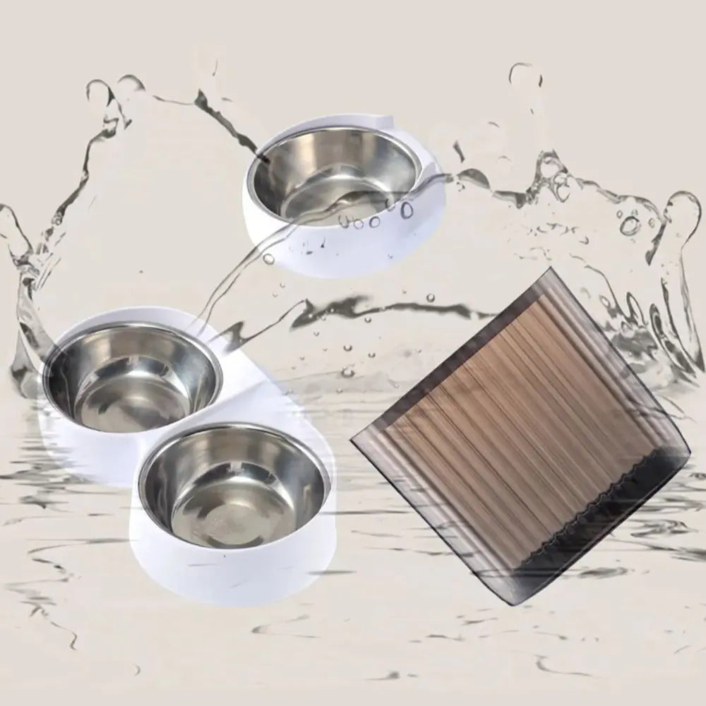 5L Smart Automatic Feeder for Cats and Dogs – Camera, Double Bowl, Dry Food Dispenser with Voice and Video Recording