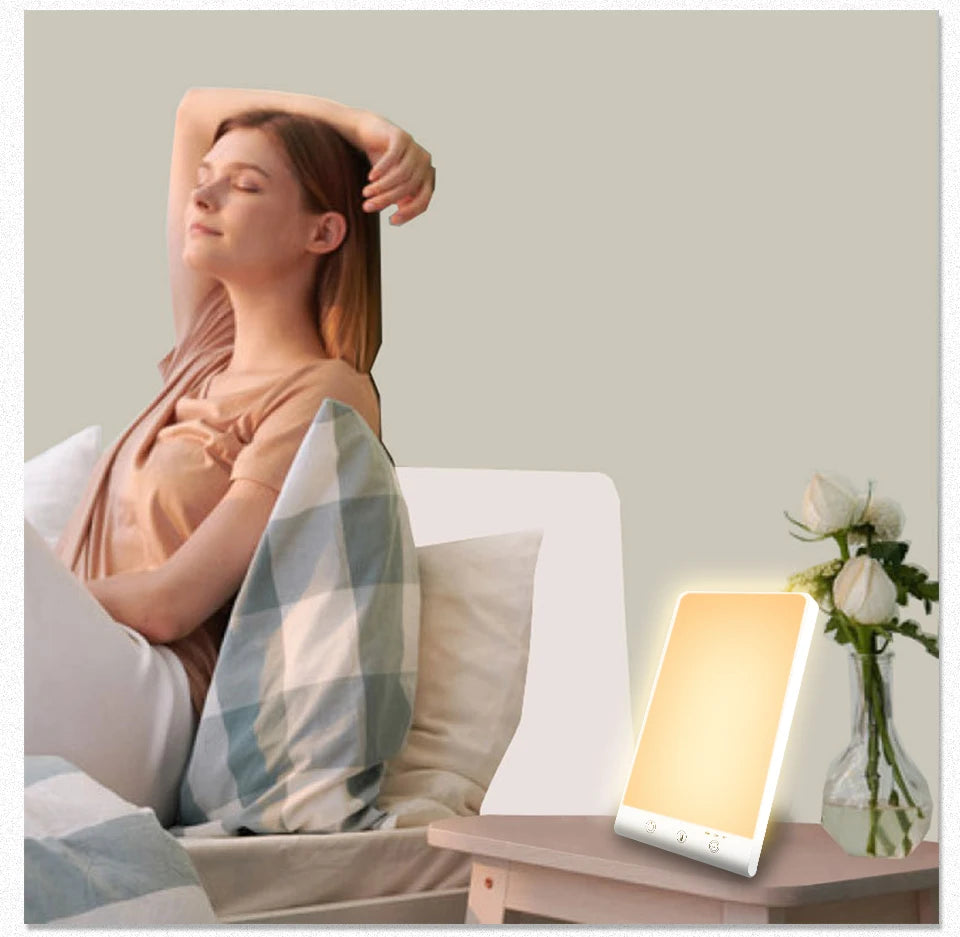 SAD Light Therapy Lamp – 10,000 Lux, USB, Winter Blues Relief