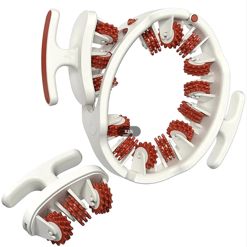 Rodillo de masaje manual anticelulítico para todo el cuerpo – Alivio del dolor y tonificación, masajeador de forma multifuncional y suave