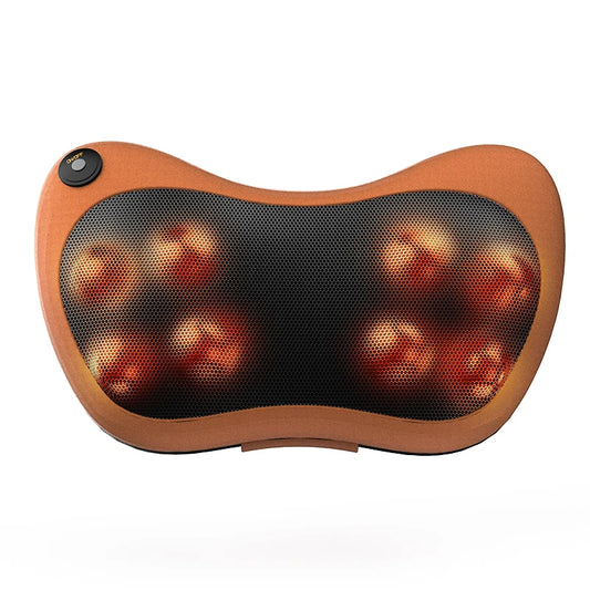 Shiatsu Neck & Back Massager Pillow with Heat – Home & Car Use