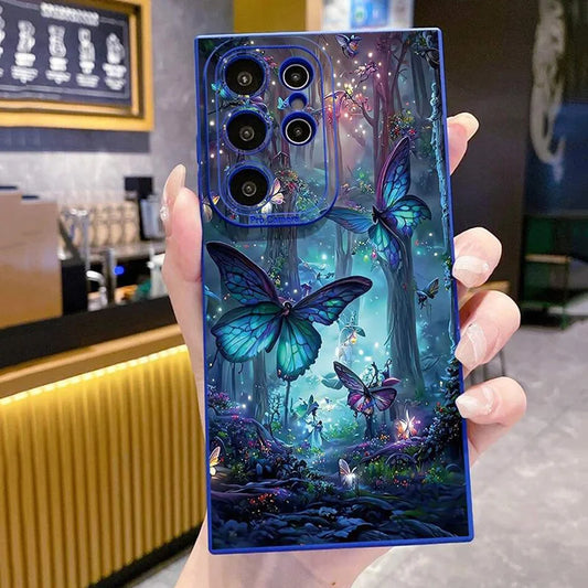 Luminous Butterfly Case – Glows in the Dark for Samsung Galaxy