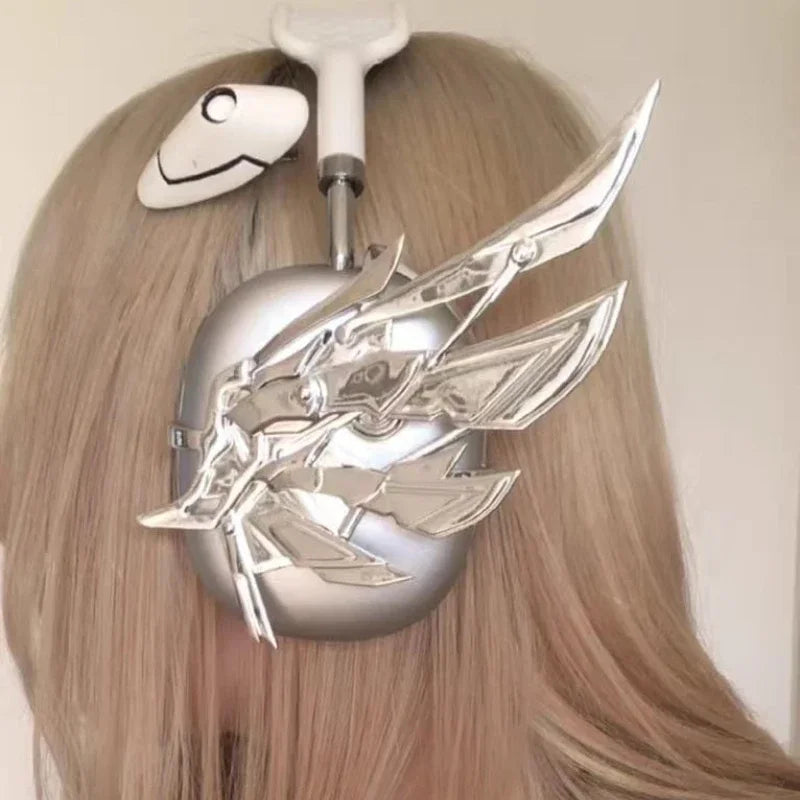 Custodia AirPods Max Originale – Cover 3D Space Alien in Resina | Protezione Premium & Design Unico