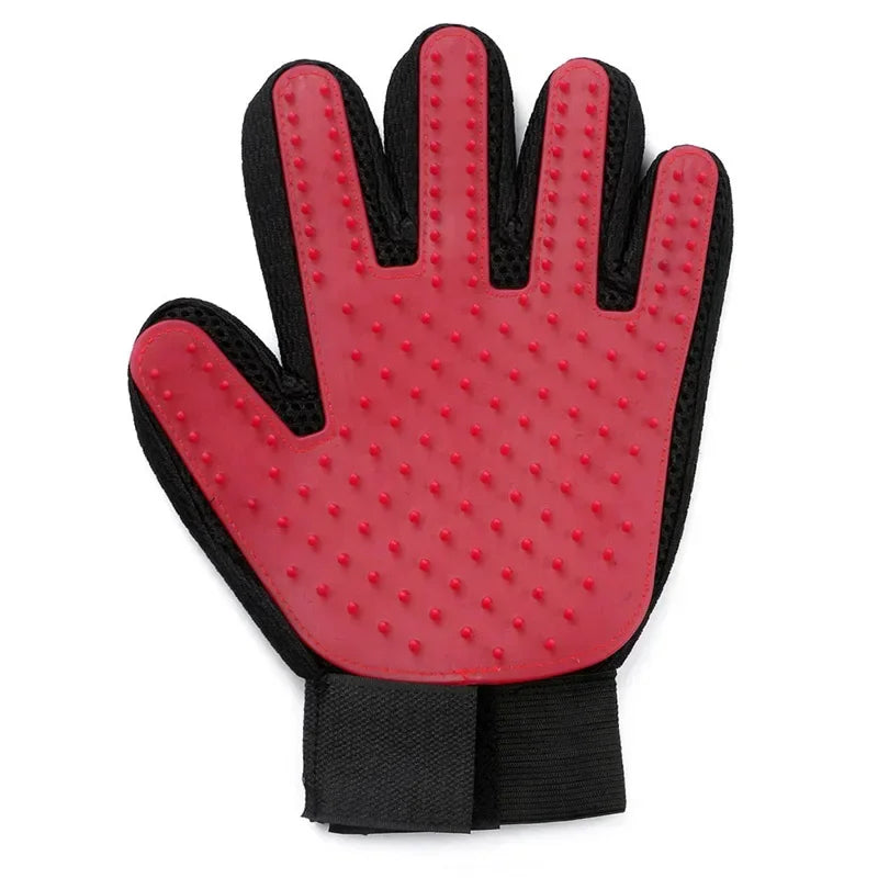 Silicone Grooming Glove for Pets – Soft Brush and Hair Remover for Dogs and Cats