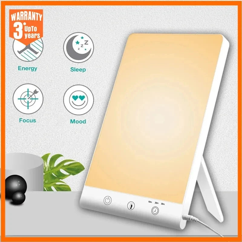 SAD Light Therapy Lamp – 10,000 Lux, USB, Winter Blues Relief