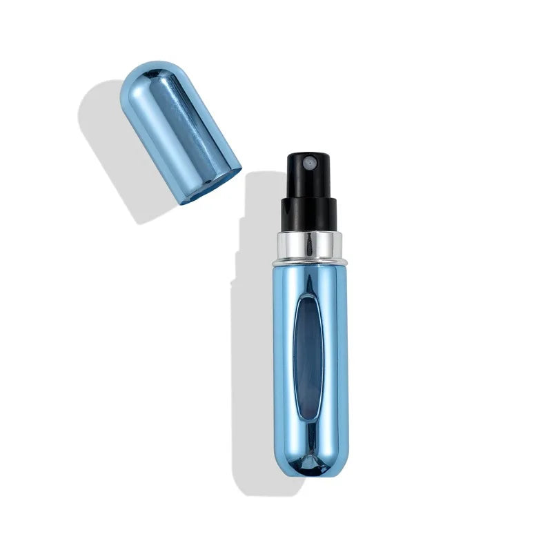 5ml Perfume Refill Bottle, Mini Portable Refillable Spray, Perfume Pump, Empty Cosmetic Containers, Atomizer for Travel Use
