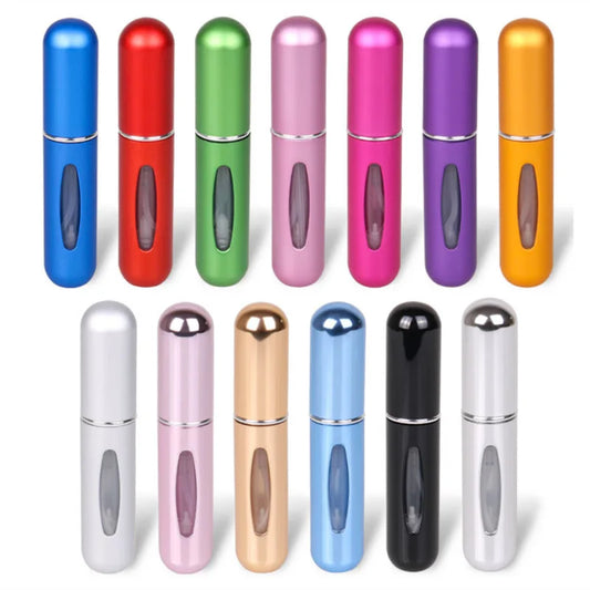 5ml Perfume Refill Bottle, Mini Portable Refillable Spray, Perfume Pump, Empty Cosmetic Containers, Atomizer for Travel Use