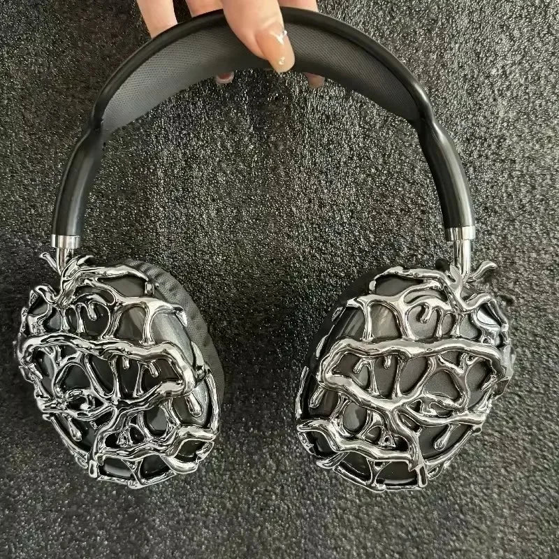 Custodia AirPods Max Originale – Cover 3D Space Alien in Resina | Protezione Premium & Design Unico