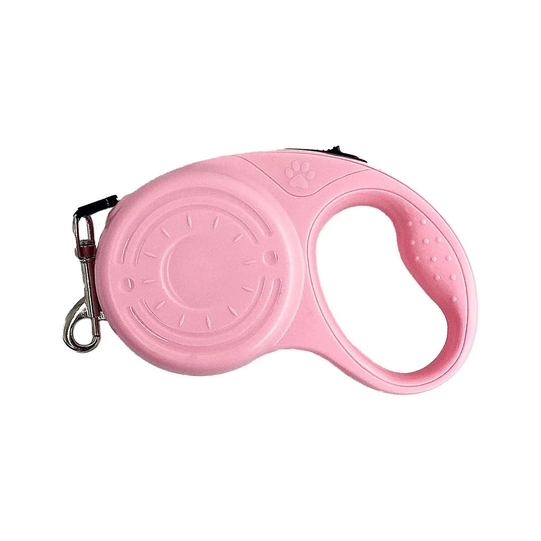 Retractable Dog Leash – 3 m / 5 m, Durable Nylon, Comfortable Handle, for Small and Medium Dogs