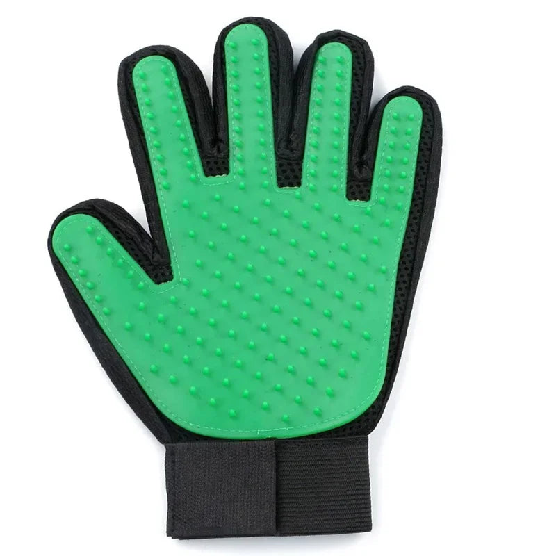 Silicone Grooming Glove for Pets – Soft Brush and Hair Remover for Dogs and Cats