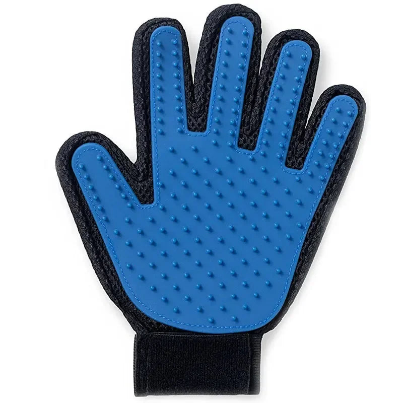 Silicone Grooming Glove for Pets – Soft Brush and Hair Remover for Dogs and Cats