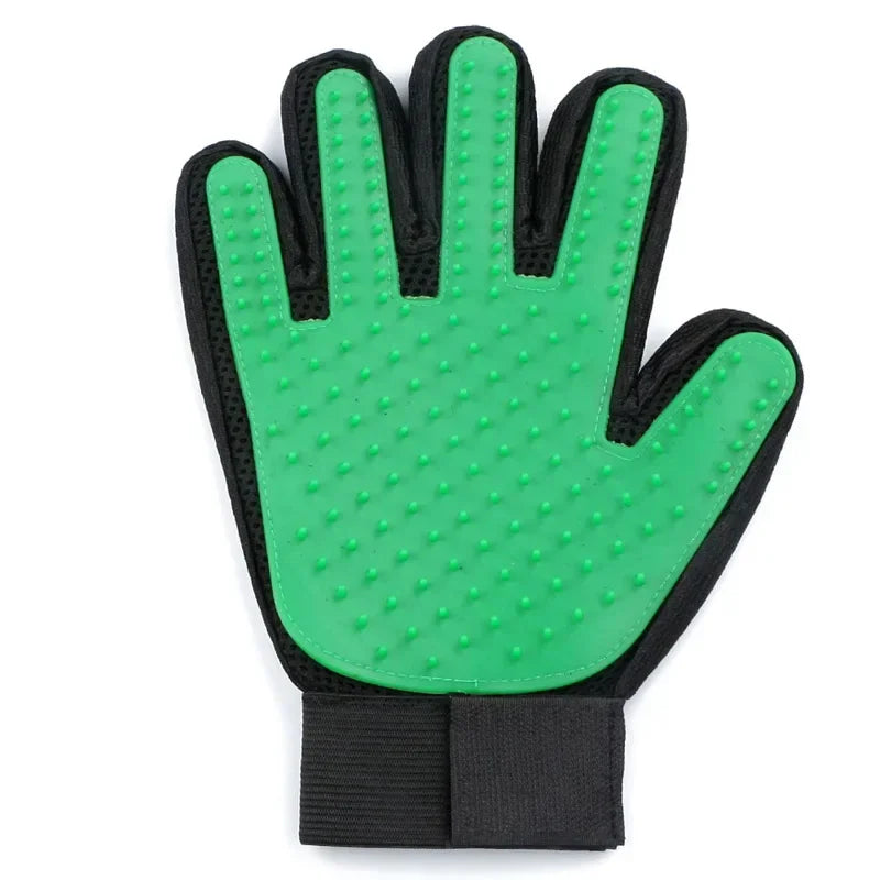 Silicone Grooming Glove for Pets – Soft Brush and Hair Remover for Dogs and Cats