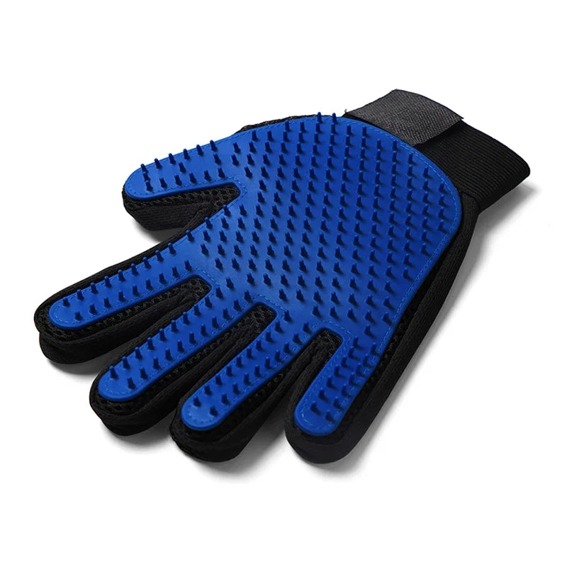 Silicone Grooming Glove for Pets – Soft Brush and Hair Remover for Dogs and Cats
