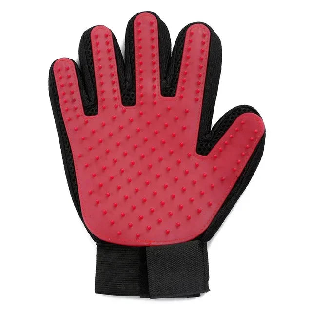Silicone Grooming Glove for Pets – Soft Brush and Hair Remover for Dogs and Cats