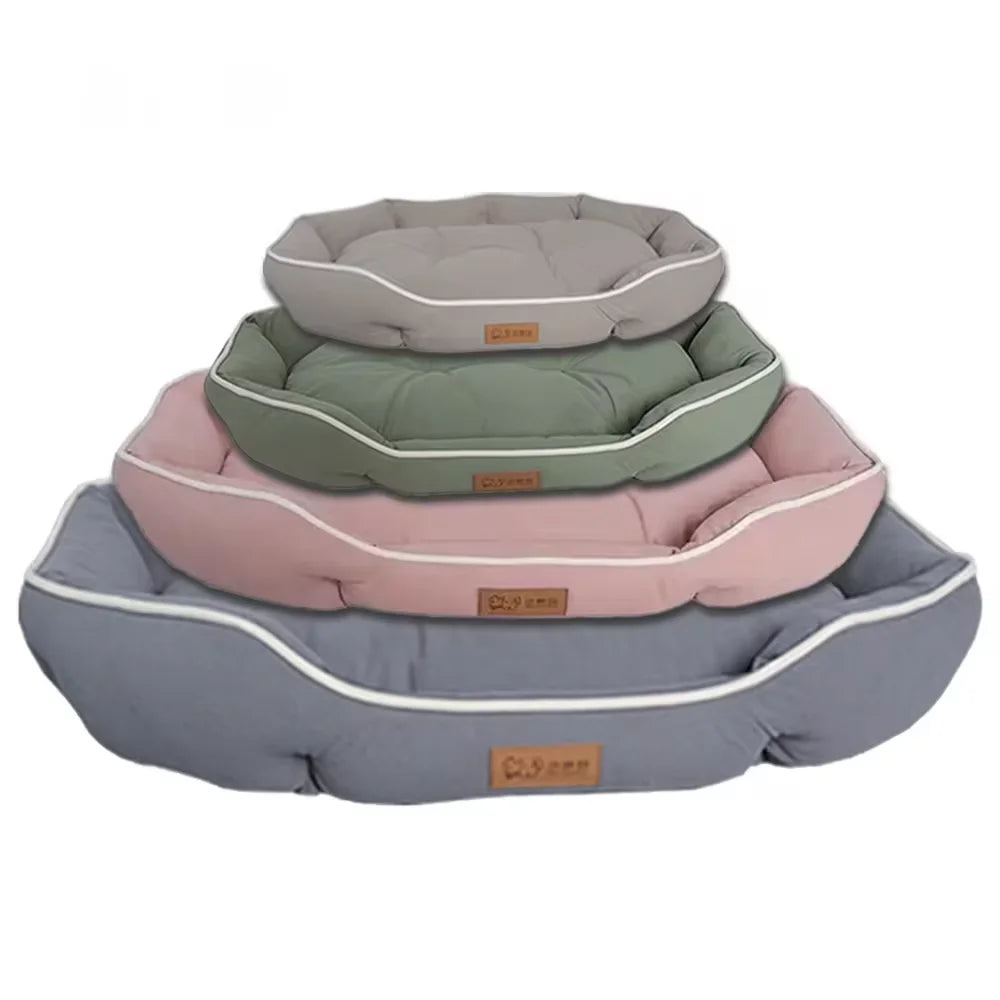 Large Pet Sofa – Cozy Bed for Dogs and Cats, Corduroy, Warm and Washable Cushion