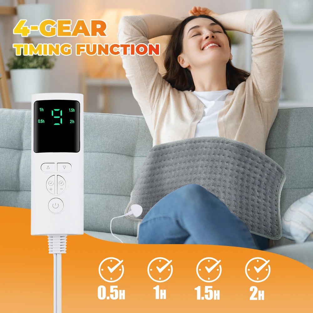 Soft Multifunctional Heating Cushion – Back, Legs, Hands, Office & Home