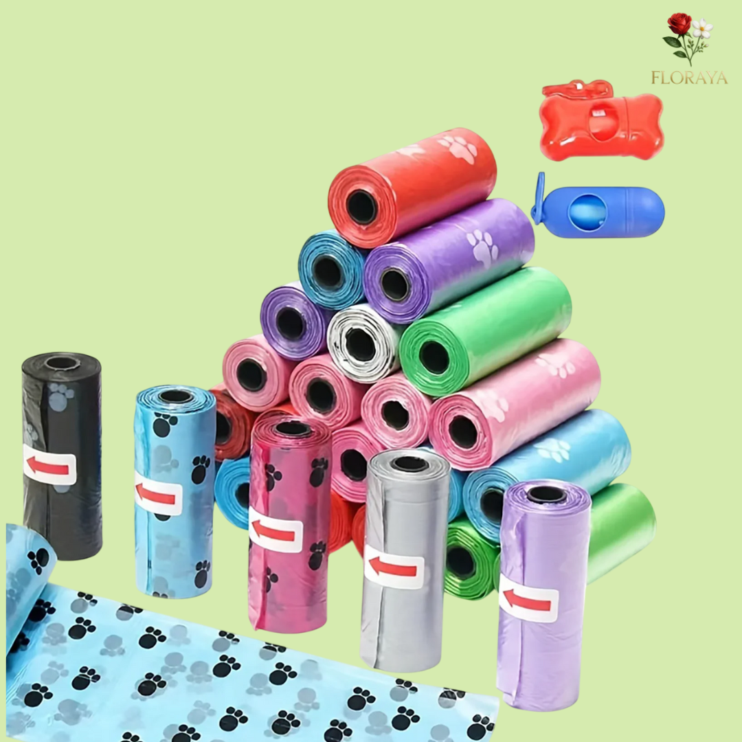 1500 Sacchetti Igienici per Cani – Sacchetti Ecologici, Resistenti e Impermeabili | Ricariche da 15 Sacchetti/Rotolo per Dispenser