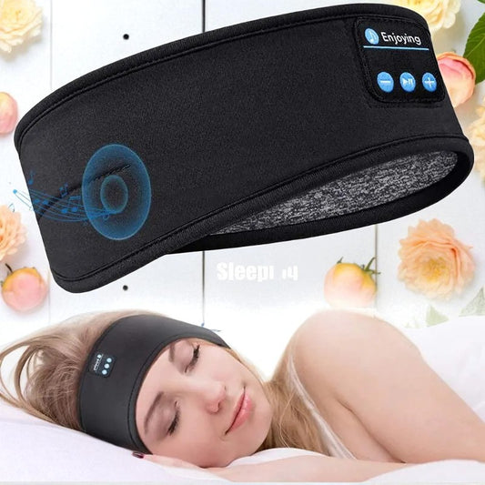 Sleep & Sport Bluetooth Headband – Wireless Earbuds and Eye Mask
