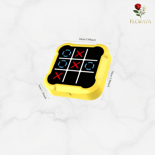 Gioco da tavolo Tic-Tac-Toe per bambini e adulti – Puzzle Montessori, Gioco degli scacchi e Gioco da tavolo portatile