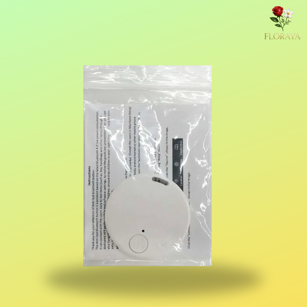 Mini Localizzatore GPS Anti-Perdita – Portachiavi Bluetooth per Chiavi, Animali e Bambini