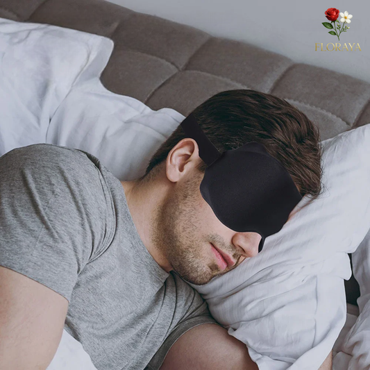 Maschera per dormire 3D blocca luce – Maschera morbida e imbottita per gli occhi | Slaapmasker confortevole, fascia aiuto per il sonno, patch per occhi