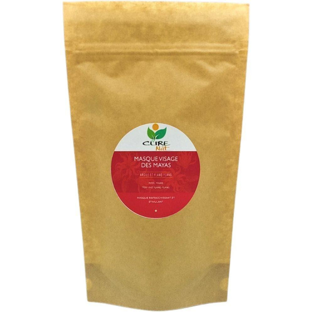 Mayan Facial Mask – Red & White Clay, Ylang-Ylang | Deep Pore Cleansing & Radiant Skin